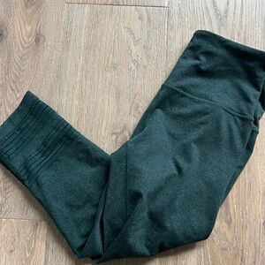 Zella Dark Green Leggings capris